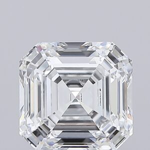 asscher 2.05 d vvs2 igi certified labgrown