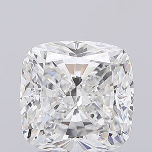 cushion 3.02ct f vvs2 igi certified labgrown